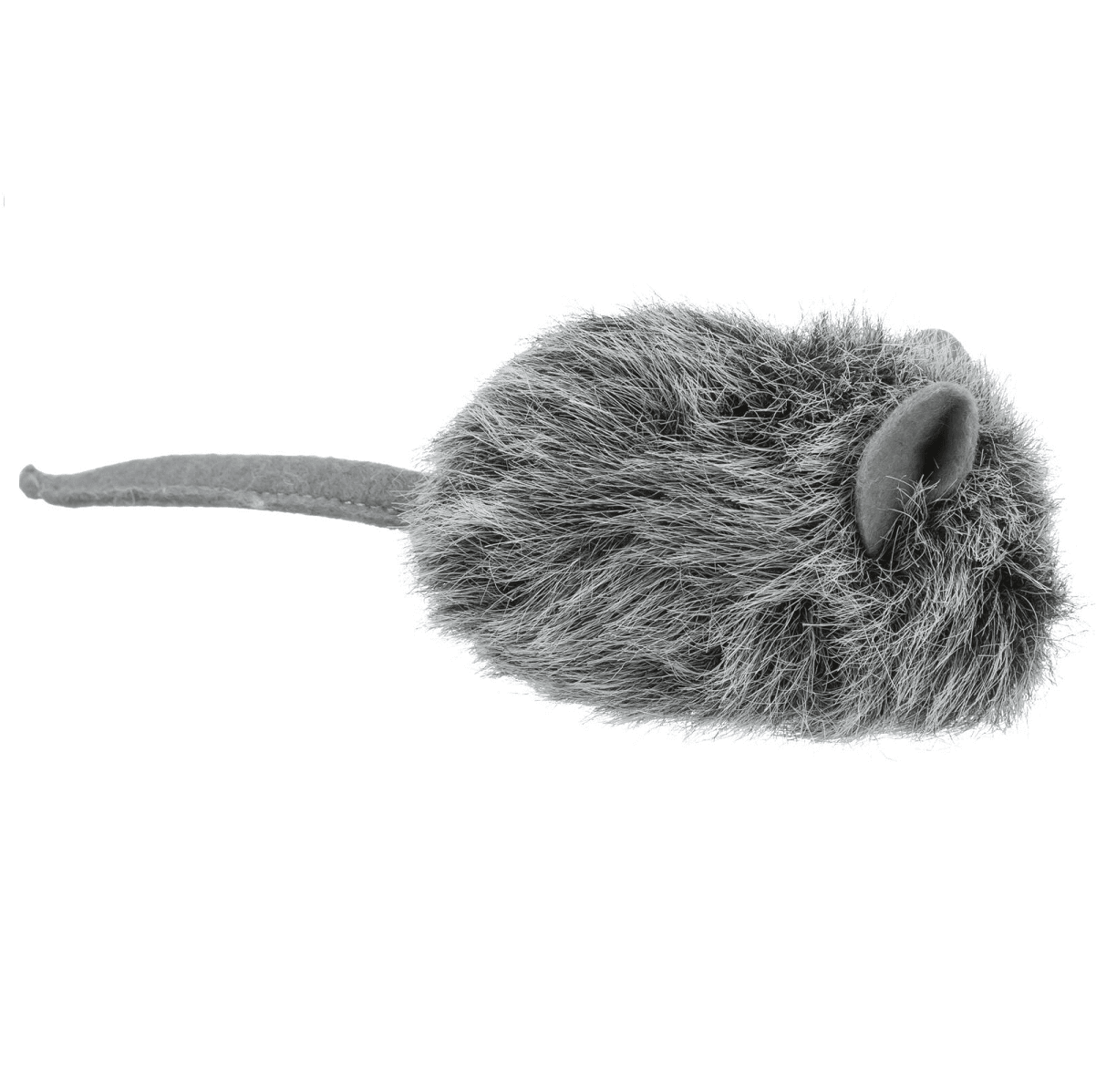 Jucarie Pisici Soarece din Plus cu Catnip, Diferite Culori, 9cm