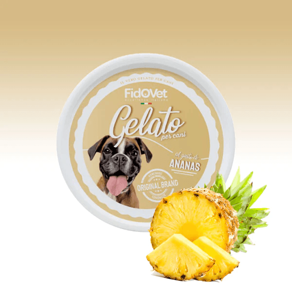 FIDOVET Inghetata, cu Aroma de Ananas, Pentru Caini