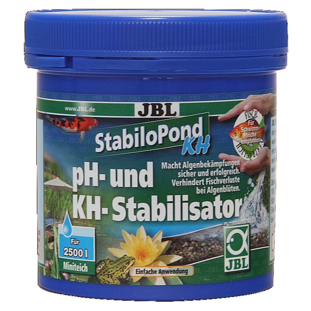 JBL StabiloPond KH 250 g | Stabilizator al Valorilor Durității Carbonatice KH și pH-ului în Apa din Iaz
