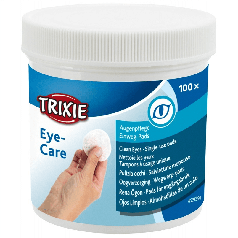 Dischete TRIXIE Aloe Vera Pentru Igiena Ochilor 100Buc