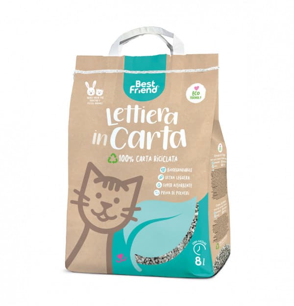 CAT&RINA Asternut Ecologic Celuloza Litiera Pisici, Custi si Colivii, 8Litri