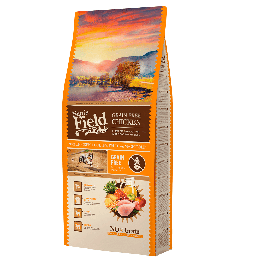 SAM'S FIELD Adult Grain-Free Chicken 13 kg
