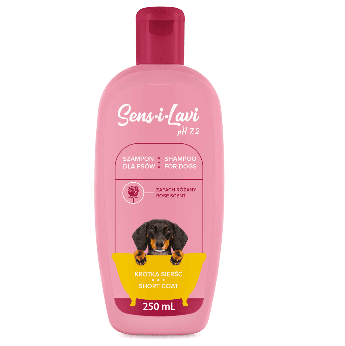 SENS-I-LAVI Sampon Pentru Caini cu Blana Scurta, 250ml