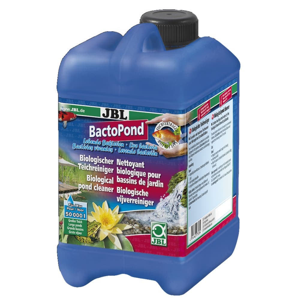 JBL BactoPond Biological Pond Cleaner 2.5 L | Bacterii Nitrificatoare pentru Purificarea Biologică a Apei din Iaz