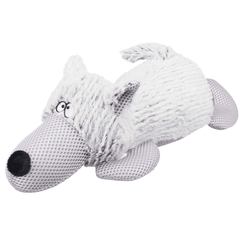 Jucarie Pentru Caini Catelus din Plus cu Sunet 30cm