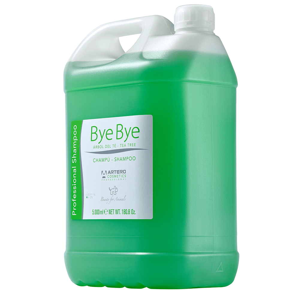 ARTERO BYE-BYE Sampon Profesional Antiparazitar, Concentrat, cu Efect Repelent Pentru CainI, 5L