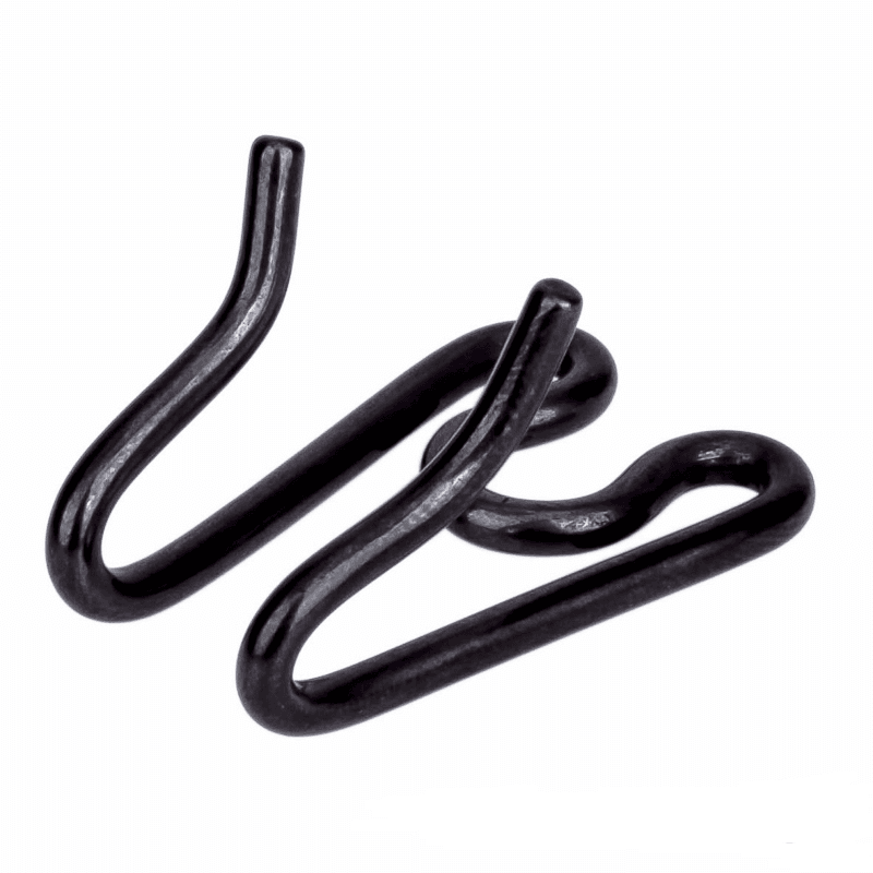 Za Suplimentara din Otel Inox Negru Pentru Zgarzile de Dresaj HERMANN SPRENGER, 4cm