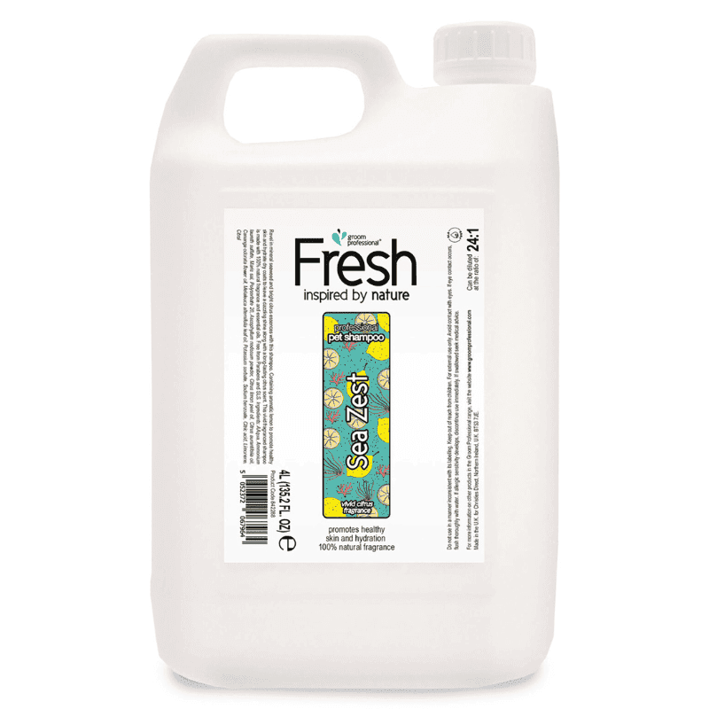 GROOM PROFESSIONAL Fresh Sea Zest Shampoo 4 L