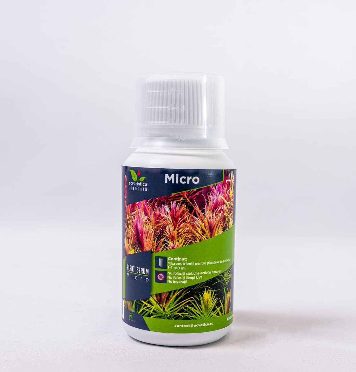 MICRO PLANT SERUM Fertilizant Concentrat Pentru Plantele de Acvariu, 100ml