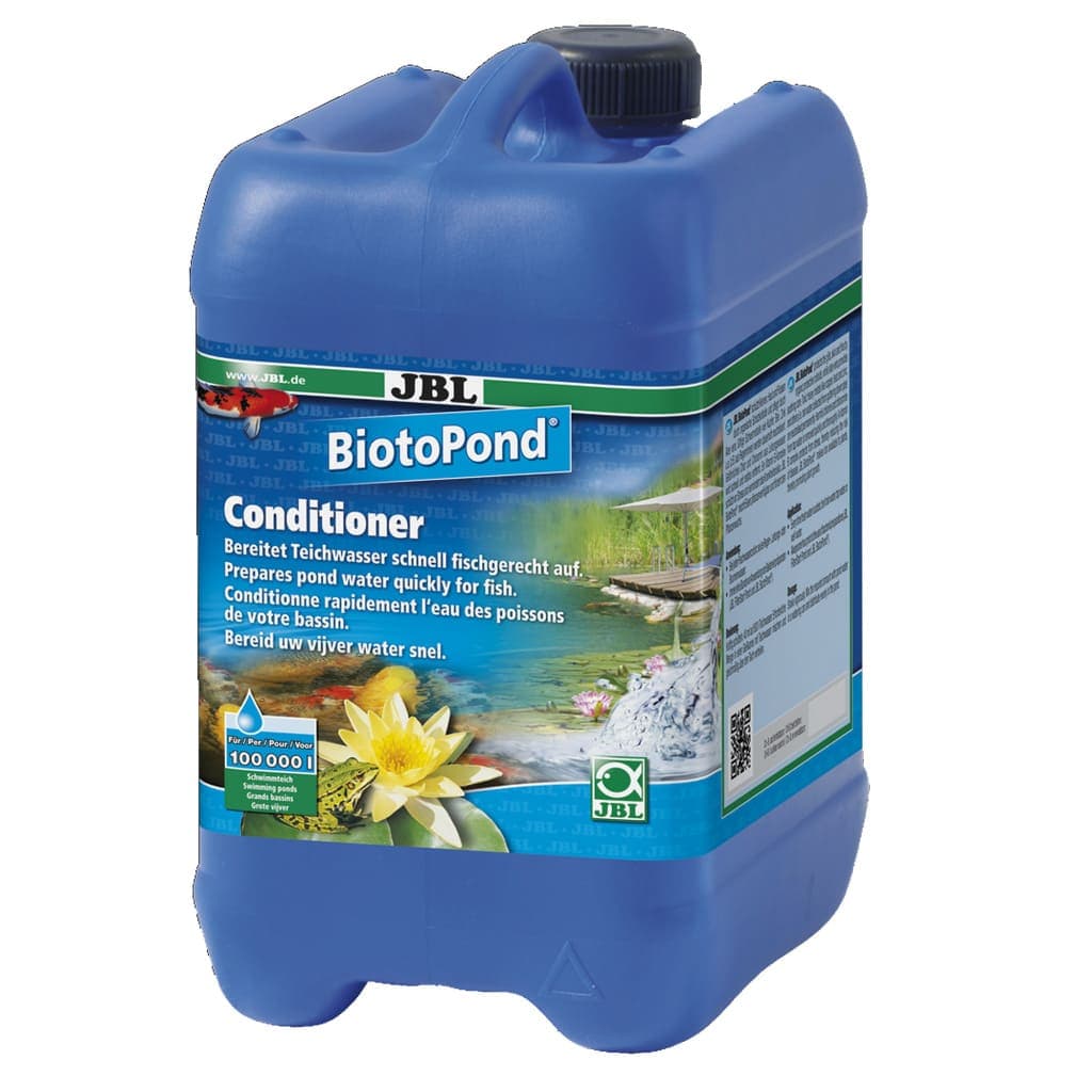JBL BiotoPond 5 L | Solutie pentru Conditionarea Apei din Iaz | Neutralizarea Clorului si Metalelor Grele