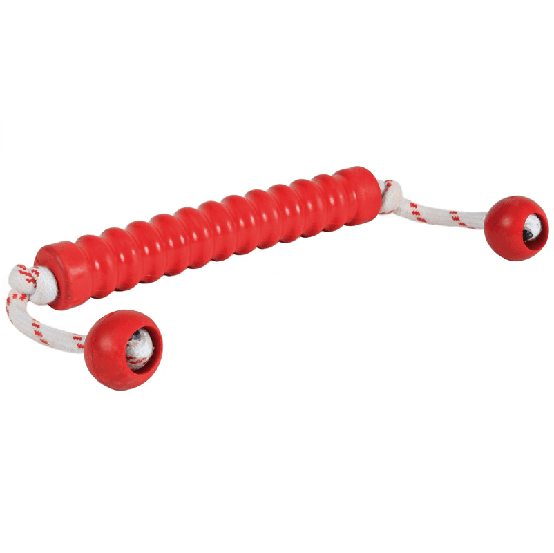 Jucarie Caini STICK Cauciuc Natural 20cm